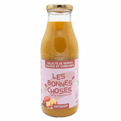 Image du produit Velouté de patates douces et châtaignes 480 ml