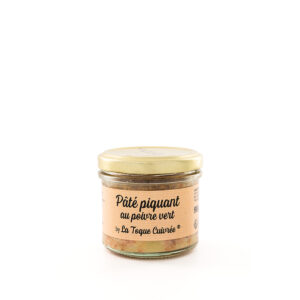 Pâté piquant au poivre vert