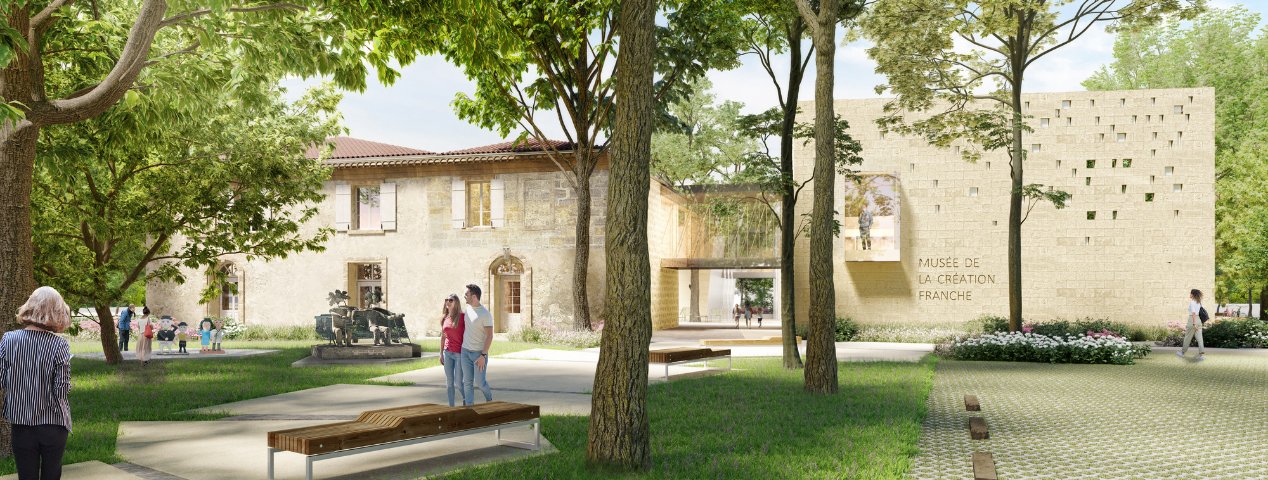 Le musée de la Création Franche, soutenu par La Toque Cuivrée dans le cadre de son mécénat en 2022.